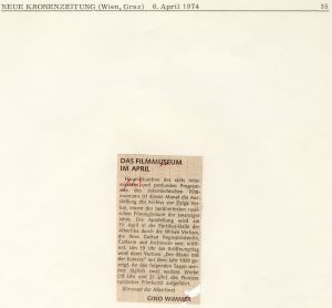 Das Filmmuseum im April