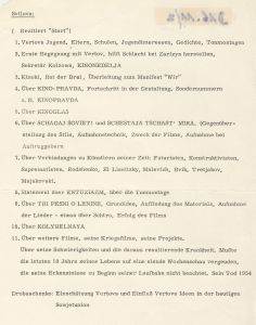 Dziga Vertov. Ein Portrait