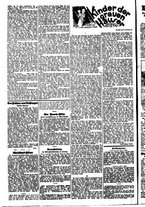 Veranstaltungen des Volks-Filmverbandes am Sonntag