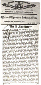 Was ist 'Kino-Auge'?