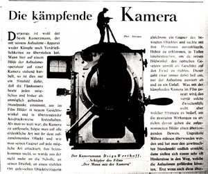 Die kämpfende Kamera