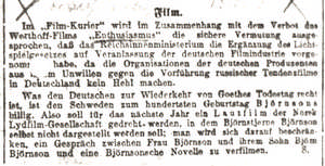 Über das Verbot von "Ėntuziazm"