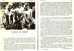 The First Russian Soundfilms