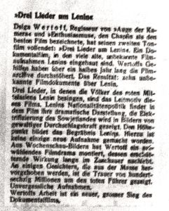 Drei Lieder um Lenin