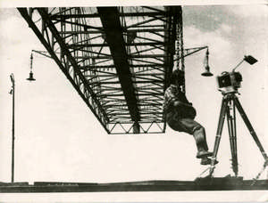 Kaufman während der Dreharbeiten zu "Odinnadcatyj"