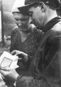 Dziga Vertov and Svilova