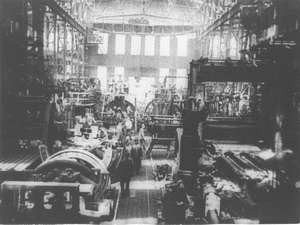 Maschinenhalle Totale