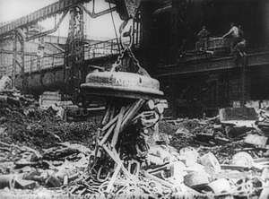 Metall wird gesammelt