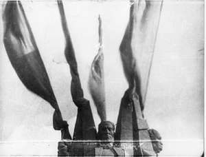 Fahnen Großaufnahme