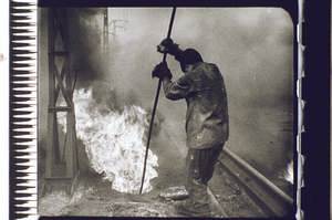 Arbeiter mit brennender Schlacke Motiv 5