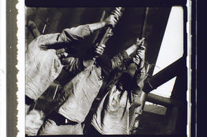 Arbeiter hämmern Motiv 16