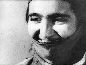 Usbekische Frau Großaufnahme